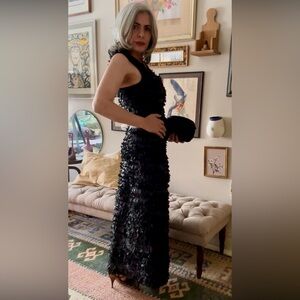 Handmade Black Leather Two-Piece Set Upcycled Leather | One of a Kind